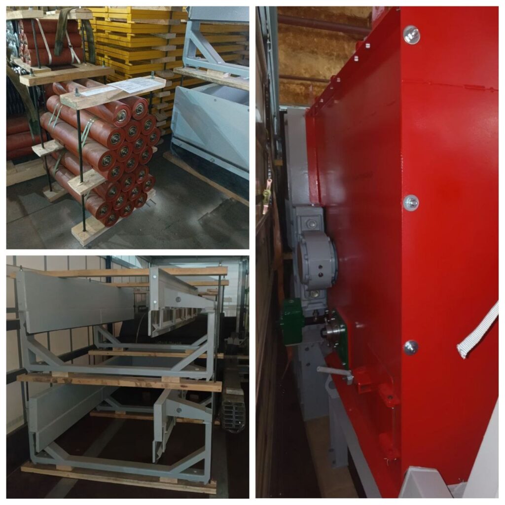 Отгружен ленточный конвейер